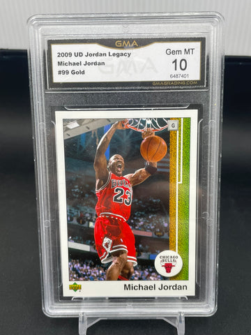 2009 UPPER DECK JORDAN LEGACY - M. JORDAN - #99 - GMA 10