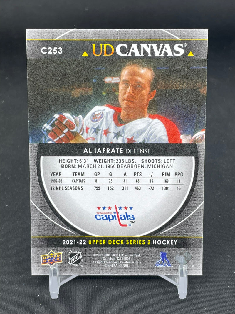 2021 UPPER DECK SERIES TWO - BLACK - UD CANVAS - RETIRED - A. IAFRATE -