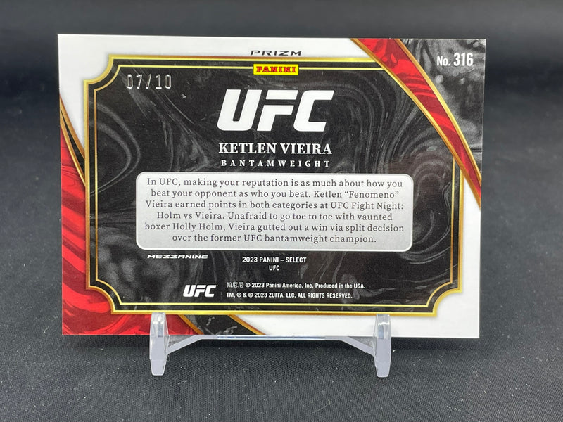 2023 PANINI SELECT - GOLD PRIZM - K. VIEIRA - #316 - #'D/10