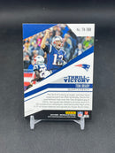 2019 PANINI UNPARALLELED - SILVER SPARKLE - THE THRILL OF VICTORY - T. BRADY -