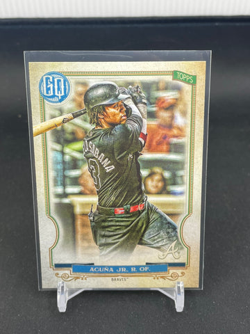 2020 TOPPS GYPSY QUEEN - PLAYERS WEEKEND VARIATION - R. ACUNA JR. - #187