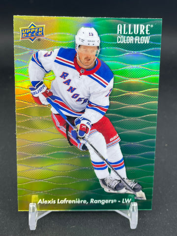 2023 UPPER DECK ALLURE - YELLOW-GREEN COLOR FLOW - A. LAFRENIERE - #CF-10