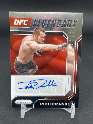 2022 PANINI PRIZM - UFC LEGENDARY - R. FRANKLIN - #LS-RFK - AUTOGRAPH