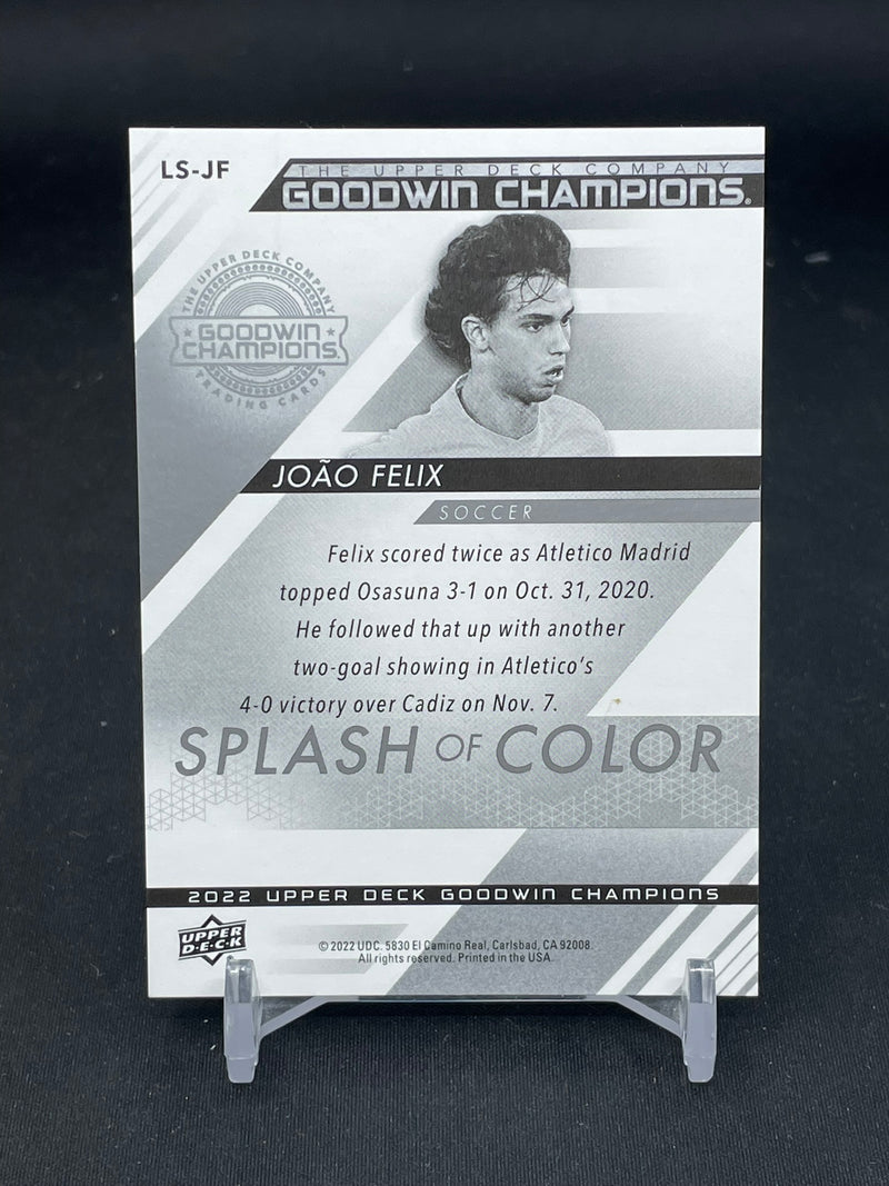 2022 UPPER DECK GOODWIN CHAMPIONS - LENTICULAR - SPLASH OF COLOR - J. FELIX -
