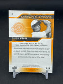 2023 UPPER DECK GOODWIN CHAMPIONS - ORANGE - T. WOODS -