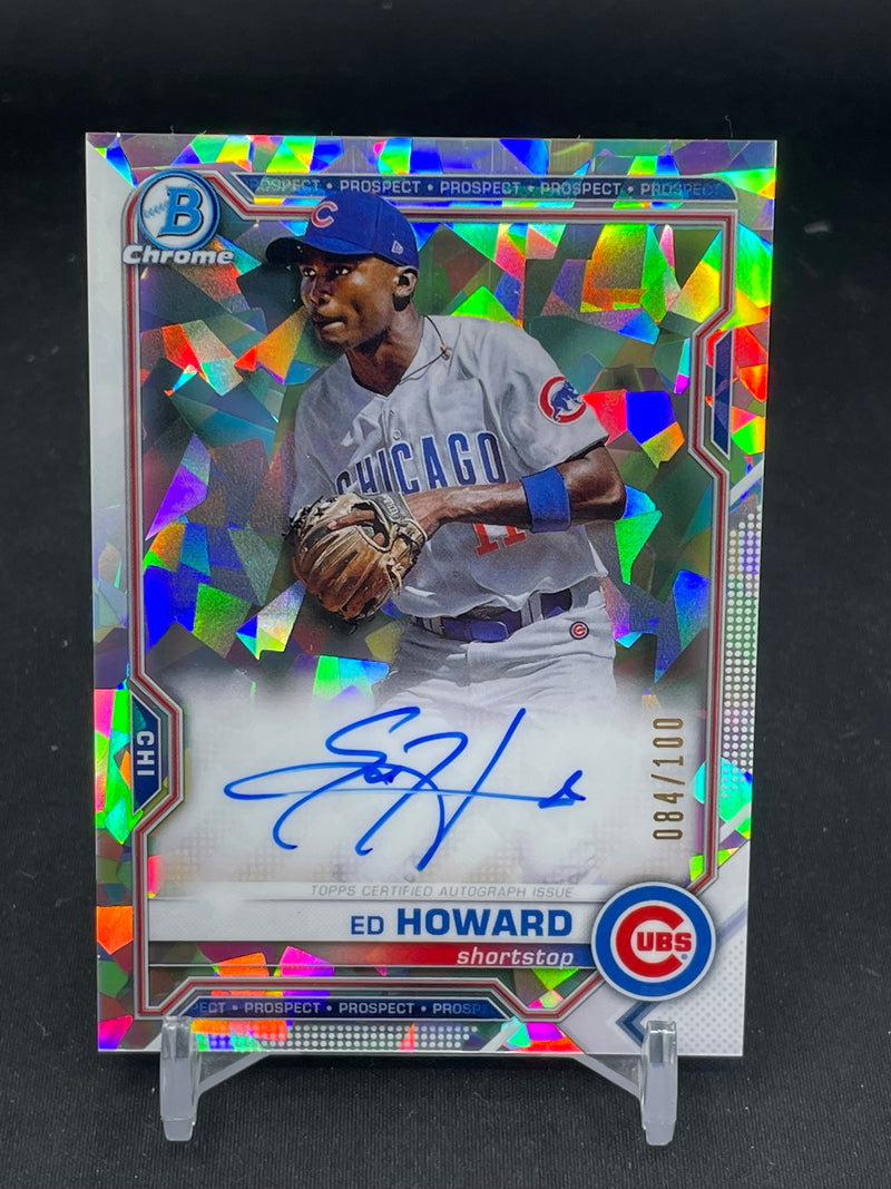 2021 TOPPS BOWMAN CHROME - ATOMIC REFRACTOR - E. HOWARD -