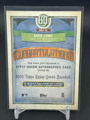 2020 TOPPS GYPSY QUEEN - S. LONG -