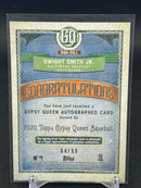 2020 TOPPS GYPSY QUEEN - LOGO SWAP - D. SMITH JR. - #GQA-DSJ - #'D/99 - AUTOGRAPH