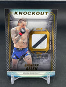 2024 TOPPS KNOCKOUT - B. ALLEN - #KR-BA - #'D/8 - RELIC