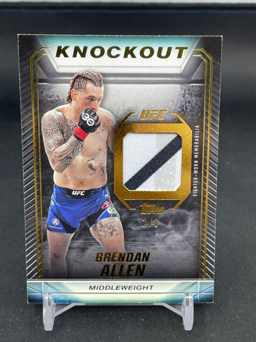 2024 TOPPS KNOCKOUT - B. ALLEN - #KR-BA - #'D/8 - RELIC