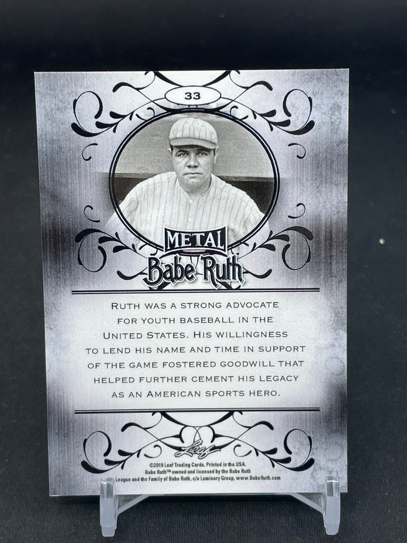 2019 LEAF METAL - B. RUTH -