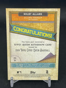 2019 TOPPS GYPSY QUEEN - K. ALLARD -