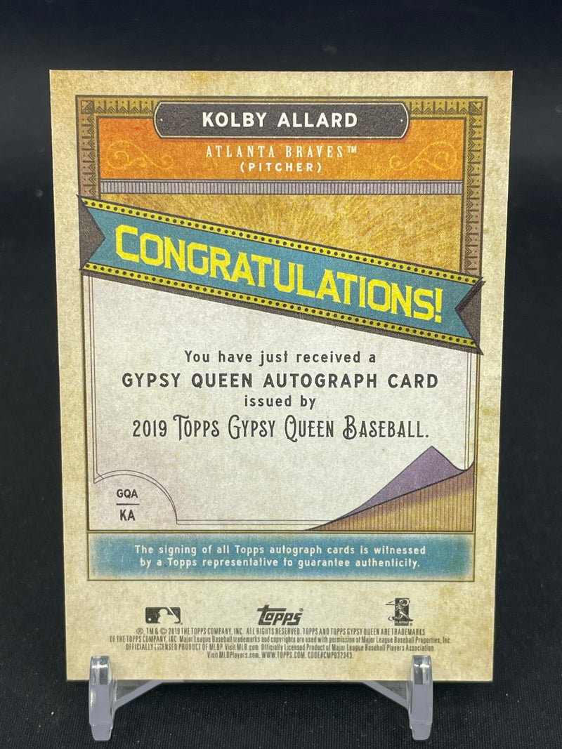 2019 TOPPS GYPSY QUEEN - K. ALLARD -