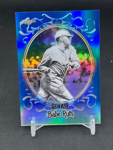 2019 LEAF METAL - BLUE - B. RUTH - #38 - #'D/50