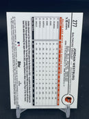 2024 TOPPS CHROME - PURPLE SPECKLE REFRACTOR - J. WESTBURG - #277 - #'D/299 - RC