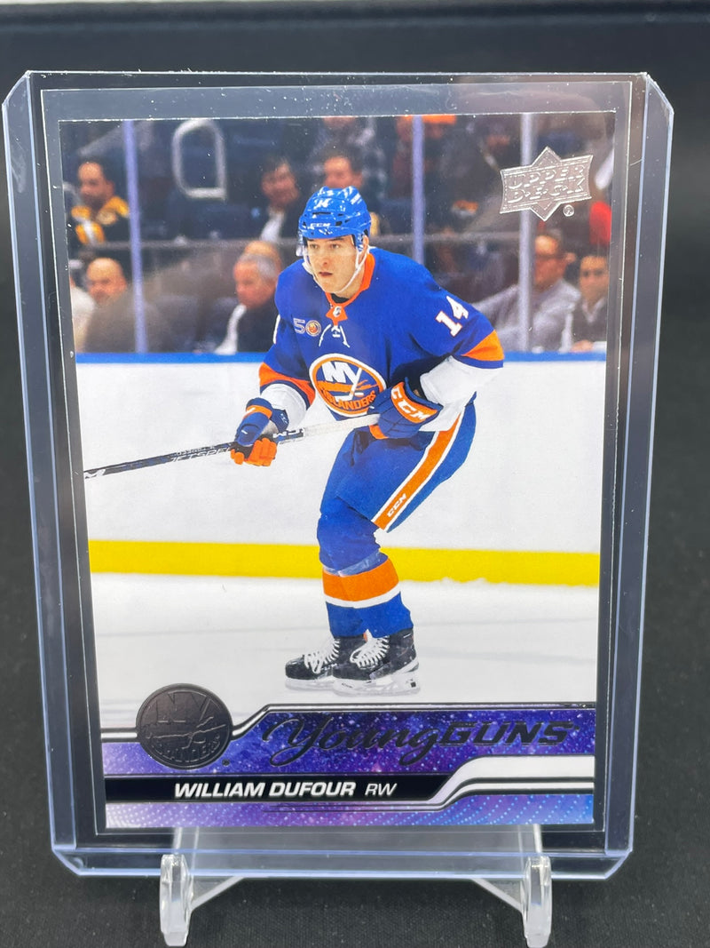 2023 UPPER DECK SERIES ONE - YOUNG GUNS - W. DUFOUR -