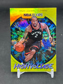 2019 PANINI HOOPS - YELLOW - HIGH VOLTAGE - K. LEONARD -