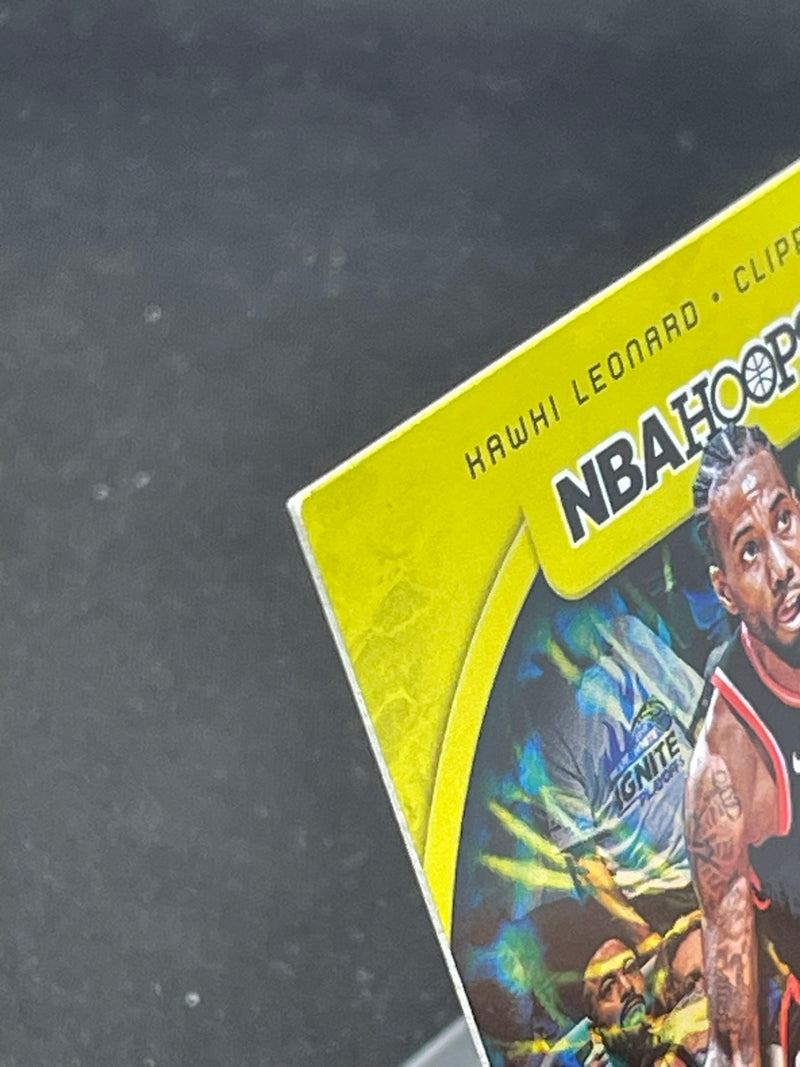 2019 PANINI HOOPS - YELLOW - HIGH VOLTAGE - K. LEONARD -