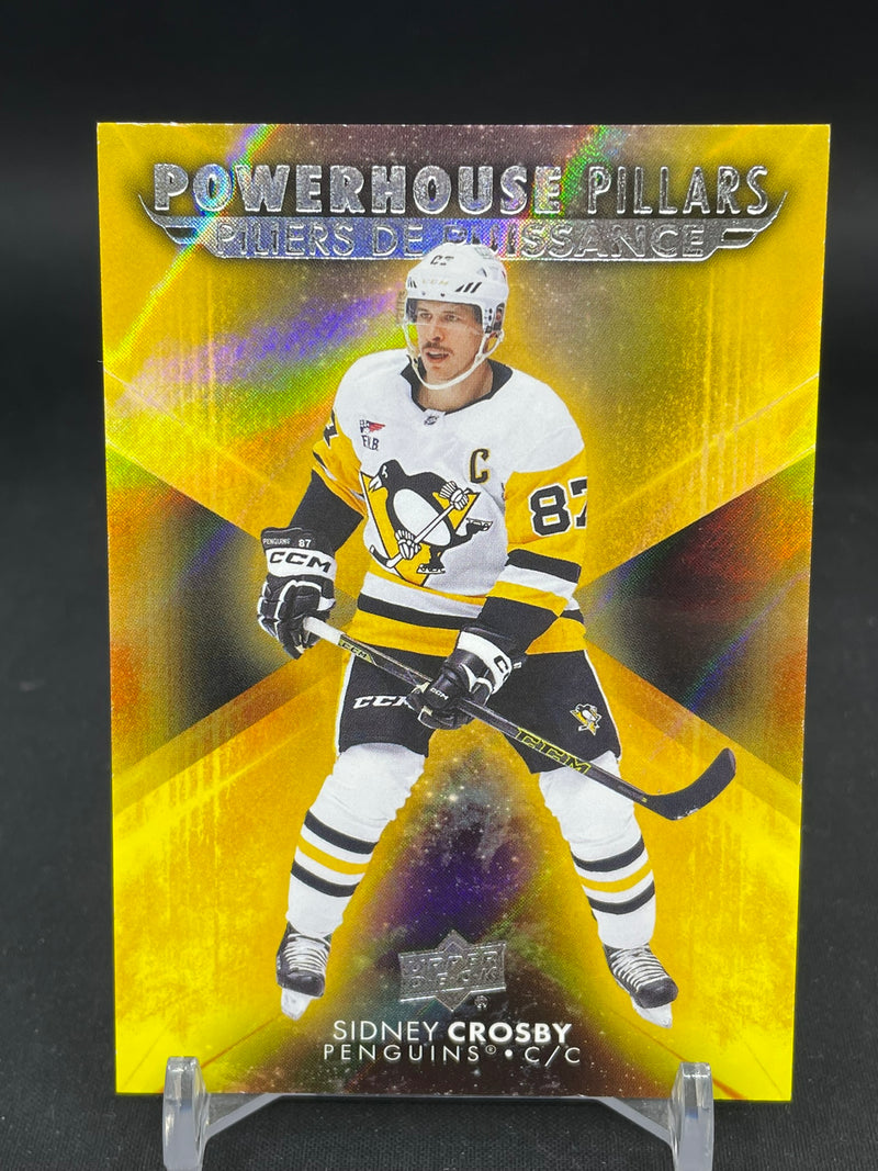 2025 UPPER DECK TIM HORTONS - POWERHOUSE PILLARS - S. CROSBY -