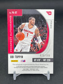 2020 PANINI PRIZM DRAFT PICKS - RED PRIZM - O. TOPPIN - #PA-OT - #'D/199 - AUTOGRAPH - RC