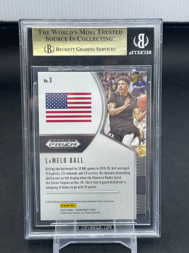 2020 PANINI PRIZM DRAFT PICKS - L. BALL -