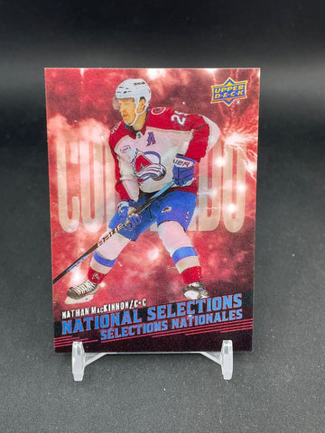 2025 UPPER DECK TIM HORTONS - NATIONAL SELECTIONS - N. MACKINNON - #NS-4