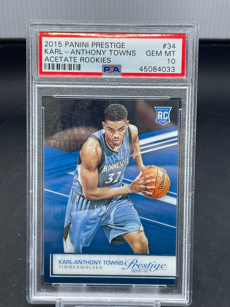 2015 PANINI PRESTIGE - ACETATE ROOKIES - K. TOWNS -
