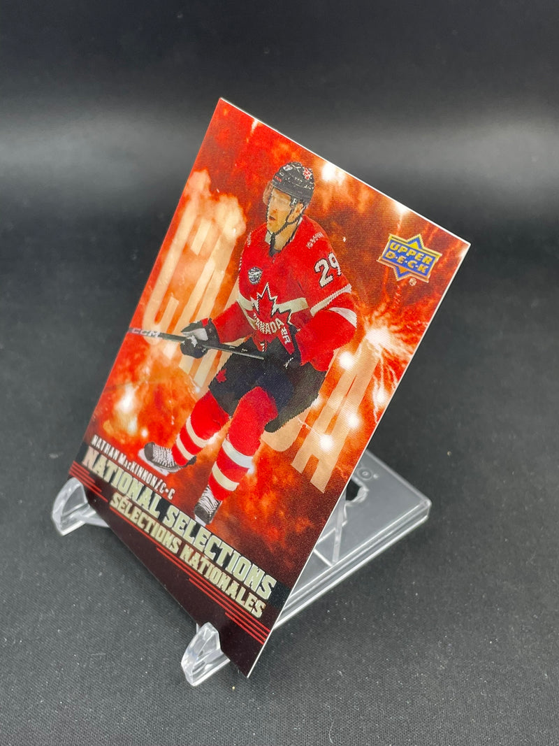 2025 UPPER DECK TIM HORTONS - NATIONAL SELECTIONS - N. MACKINNON -