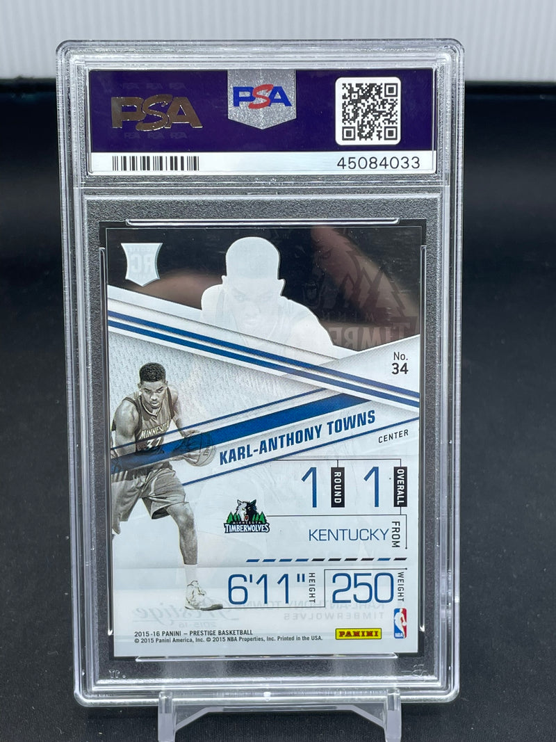 2015 PANINI PRESTIGE - ACETATE ROOKIES - K. TOWNS -