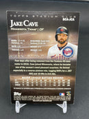 2019 TOPPS STADIUM CLUB - J. CAVE -