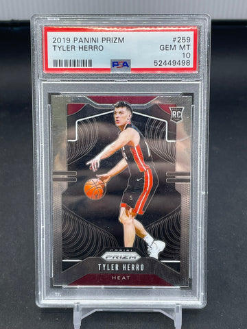 2019 PANINI PRIZM - T. HERRO - #259 - PSA 10 - RC