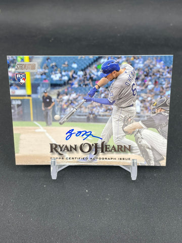 2019 TOPPS STADIUM CLUB - R. O'HEARN - #SCA-RO - AUTOGRAPH - RC