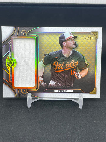 2022 TOPPS TRIPLE THREADS - JUMBO RELIC - T. MANCINI - #SJR1-TM1 - #'D/48 - RELIC