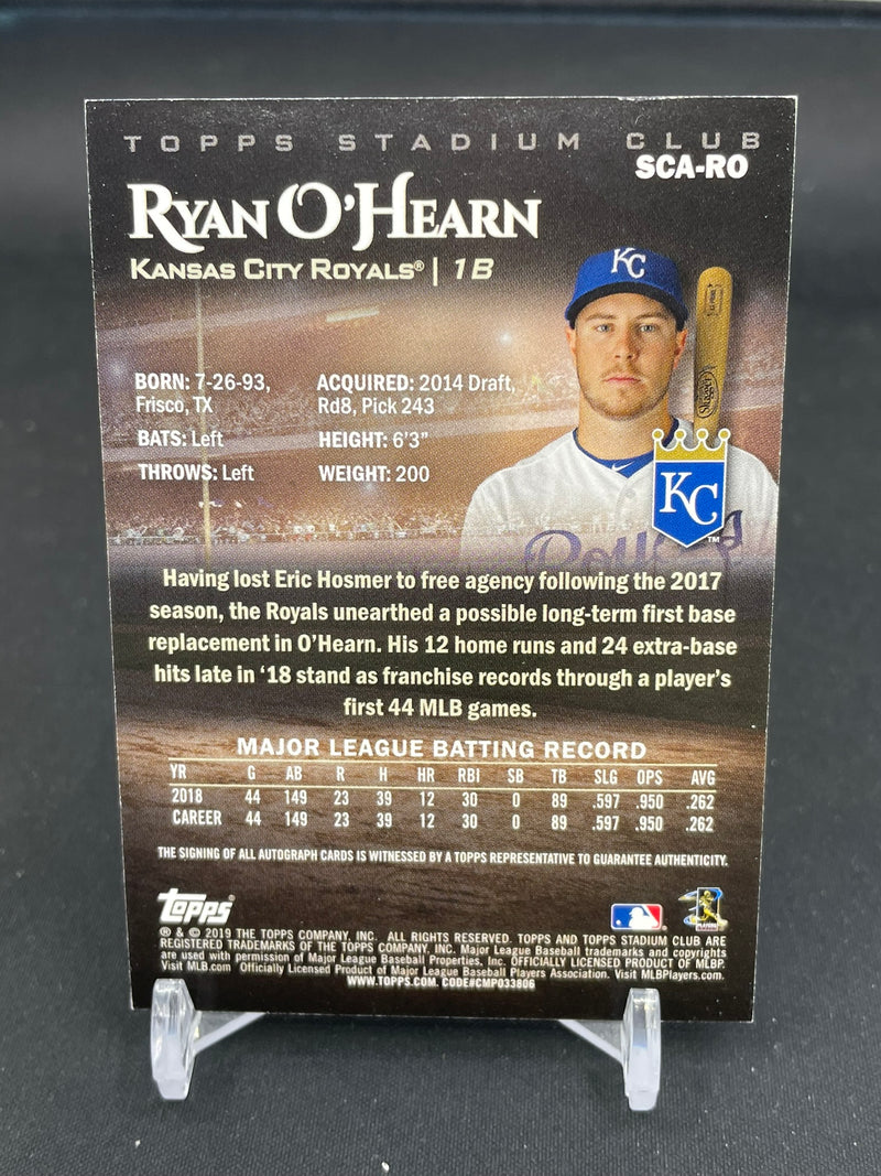 2019 TOPPS STADIUM CLUB - R. O'HEARN -