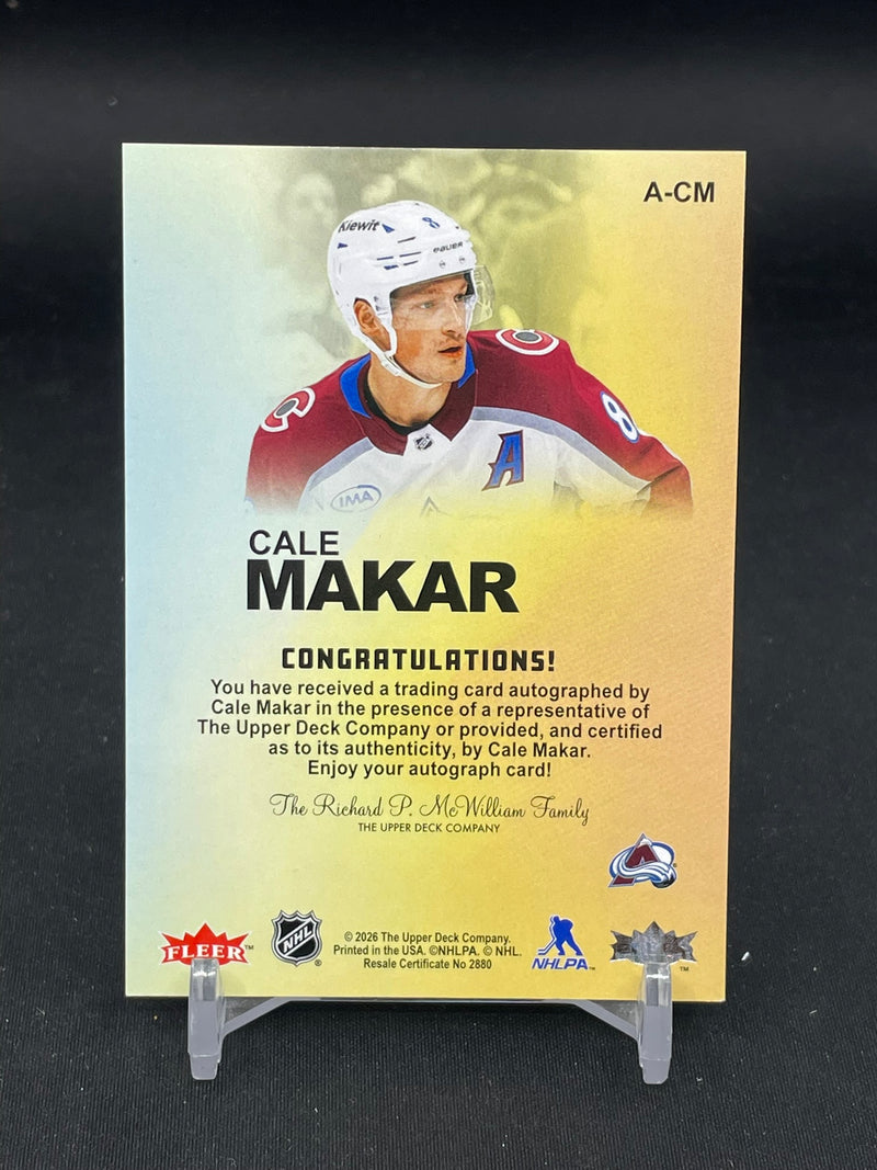 2025 UPPER DECK FLAIR - AUTOGRAPHICS - C. MAKAR -