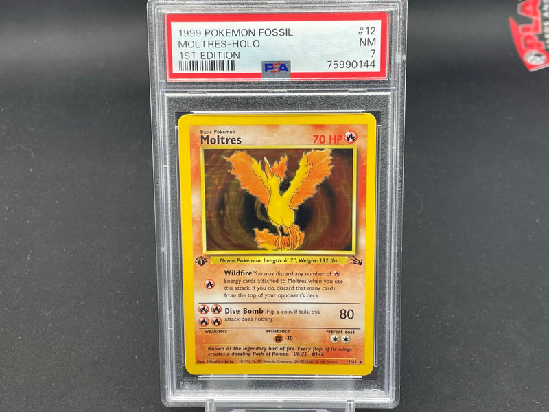 POKEMON - FOSSIL 1ST EDITION - MOLTRES - HOLO -