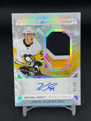 2025 UPPER DECK BLACK DIAMOND - VETERAN JEWELS OF THE DRAFT - J. GUENTZEL - #VJO-JG - #'D/49 - RELIC - AUTOGRAPH