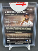 2019 TOPPS STADIUM CLUB - C. STEWART -