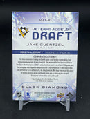 2025 UPPER DECK BLACK DIAMOND - VETERAN JEWELS OF THE DRAFT - J. GUENTZEL - #VJO-JG - #'D/49 - RELIC - AUTOGRAPH