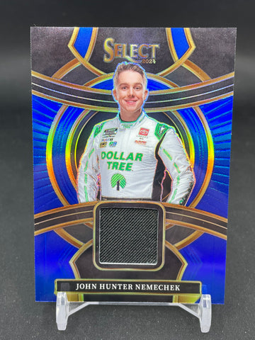2024 PANINI SELECT - BLUE PRIZM - J. HUNTER NEMECHEK - #SS-JHN - #'D/35 - RELIC