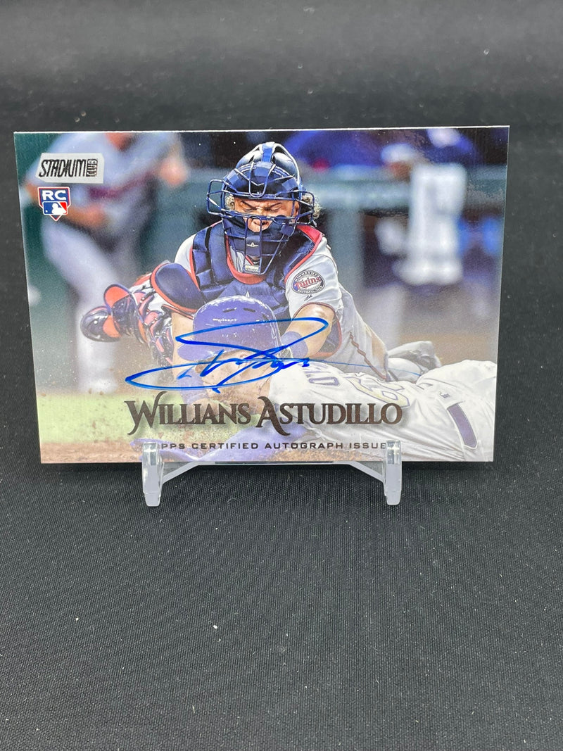 2019 TOPPS STADIUM CLUB - W. ASTUDILLO -