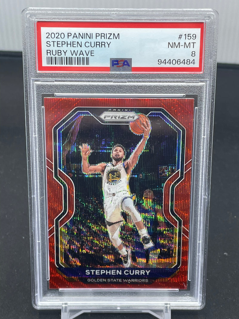 2020 PANINI PRIZM - RUBY WAVE - S. CURRY -