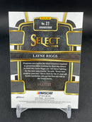 2024 PANINI SELECT - LIGHT BLUE PRIZM - L. RIGGS - #27 - #'D/199 - RC