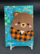 2025 PANINI PRIZM SQUISHMALLOWS SERIES TWO - TEAL PANDORA - OMAR - #64 - #'D/75