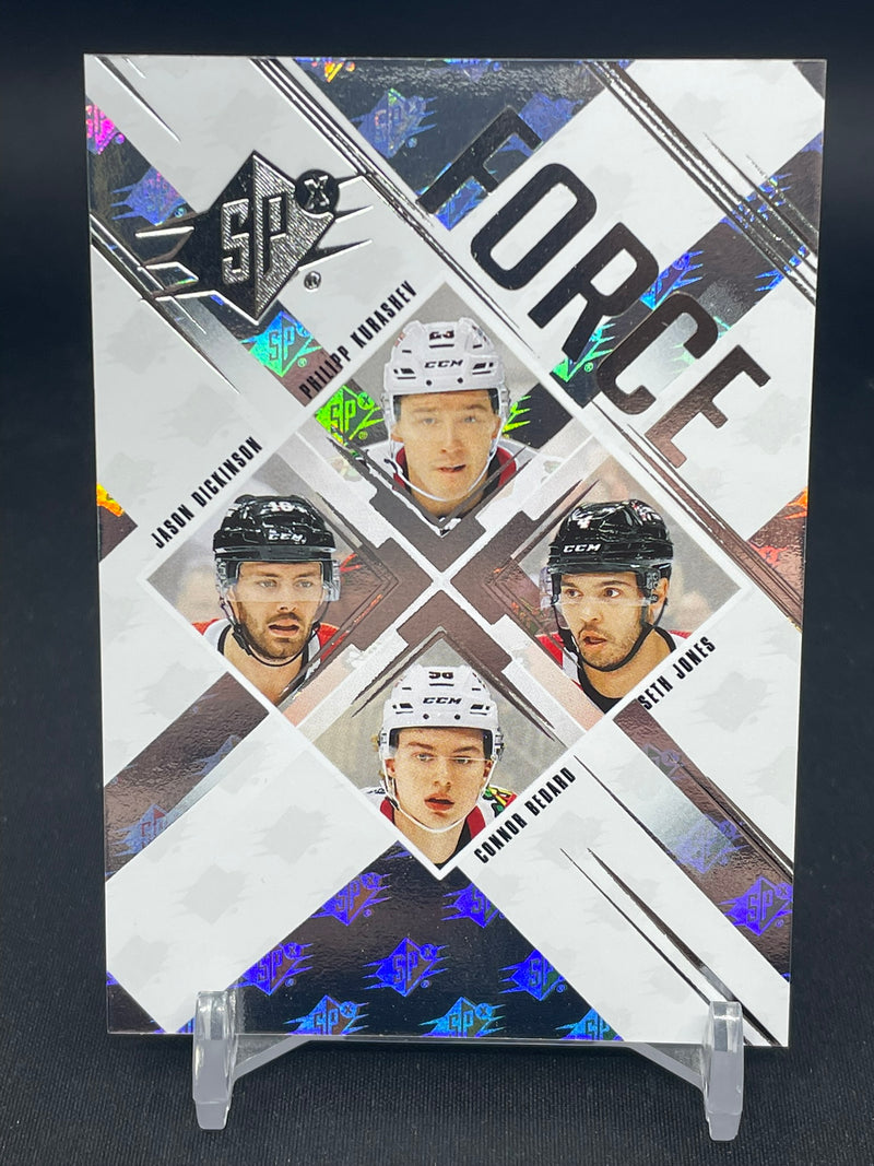 2024 UPPER DECK SPX - FORCE - J. DICKINSON / P. KURASHEV / C. BEDARD / S. JONES -
