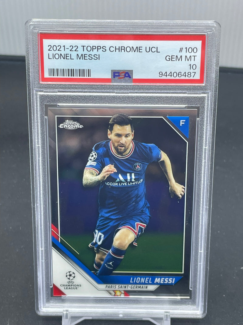 2021 TOPPS CHROME UCL - L. MESSI -