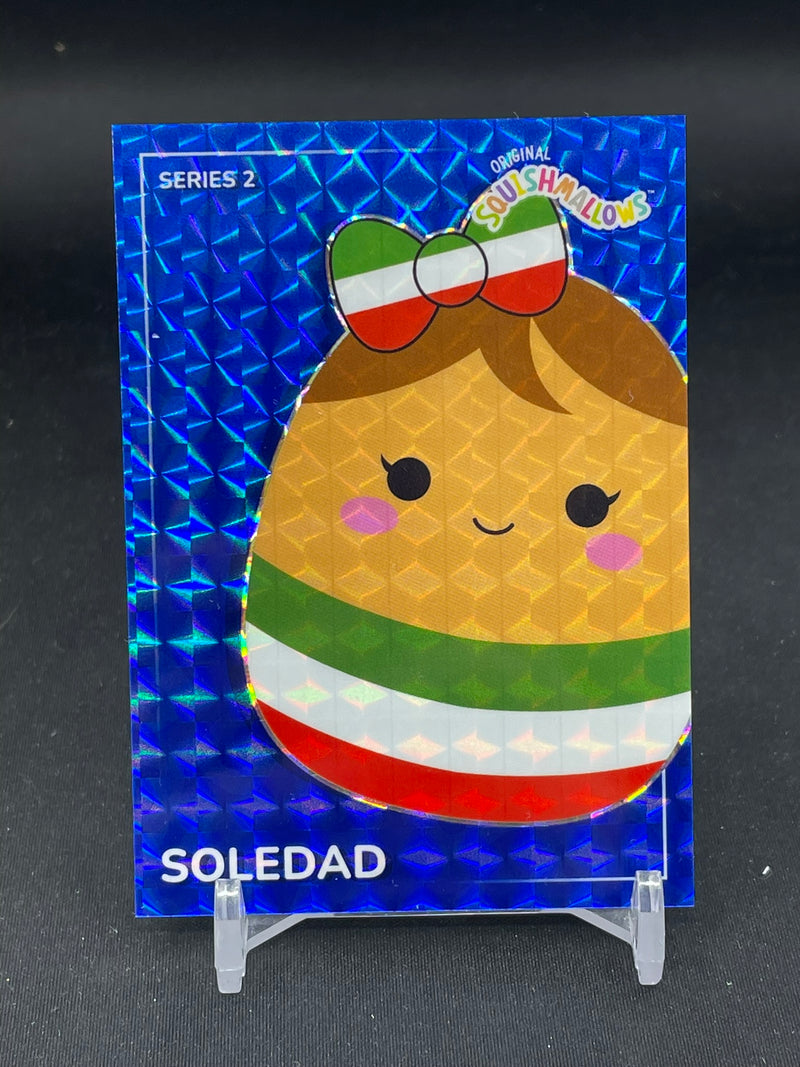 2025 PANINI SQUISHMALLOW SERIES TWO - BLUE FOIL - SOLEDAD - #82 - #'D/40