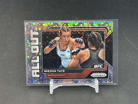 2023 PANINI PRIZM UFC - SILVER DISCO PRIZM - ALL OUT - M. TATE - #7
