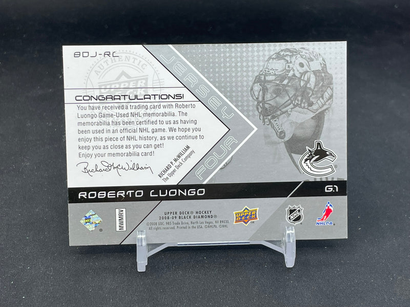 2008 UPPER DECK BLACK DIAMOND - FOUR - R. LUONGO -
