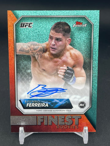 2024 TOPPS FINEST - AQUA GLITTER - ROOKIE FINEST - B. FERREIRA - #RFA-BF - AUTOGRAPH - RC